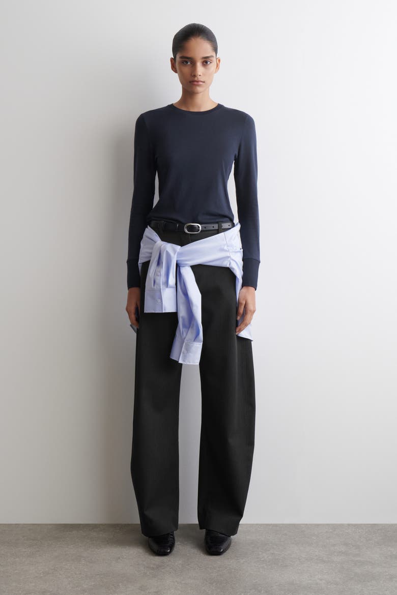Pontus Long Sleeve T-Shirt, Alternate, color, DARK BLUE
