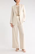 NORDSTROM RACK Classic Fit Linen Blend Blazer