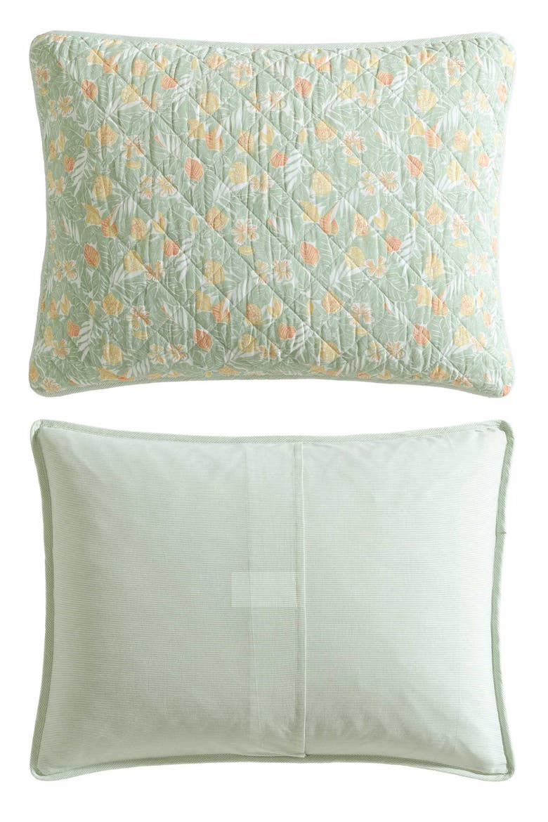 Pineapple Bloom 3-Piece Quilt Set, Alternate, color, SPRING GREEN