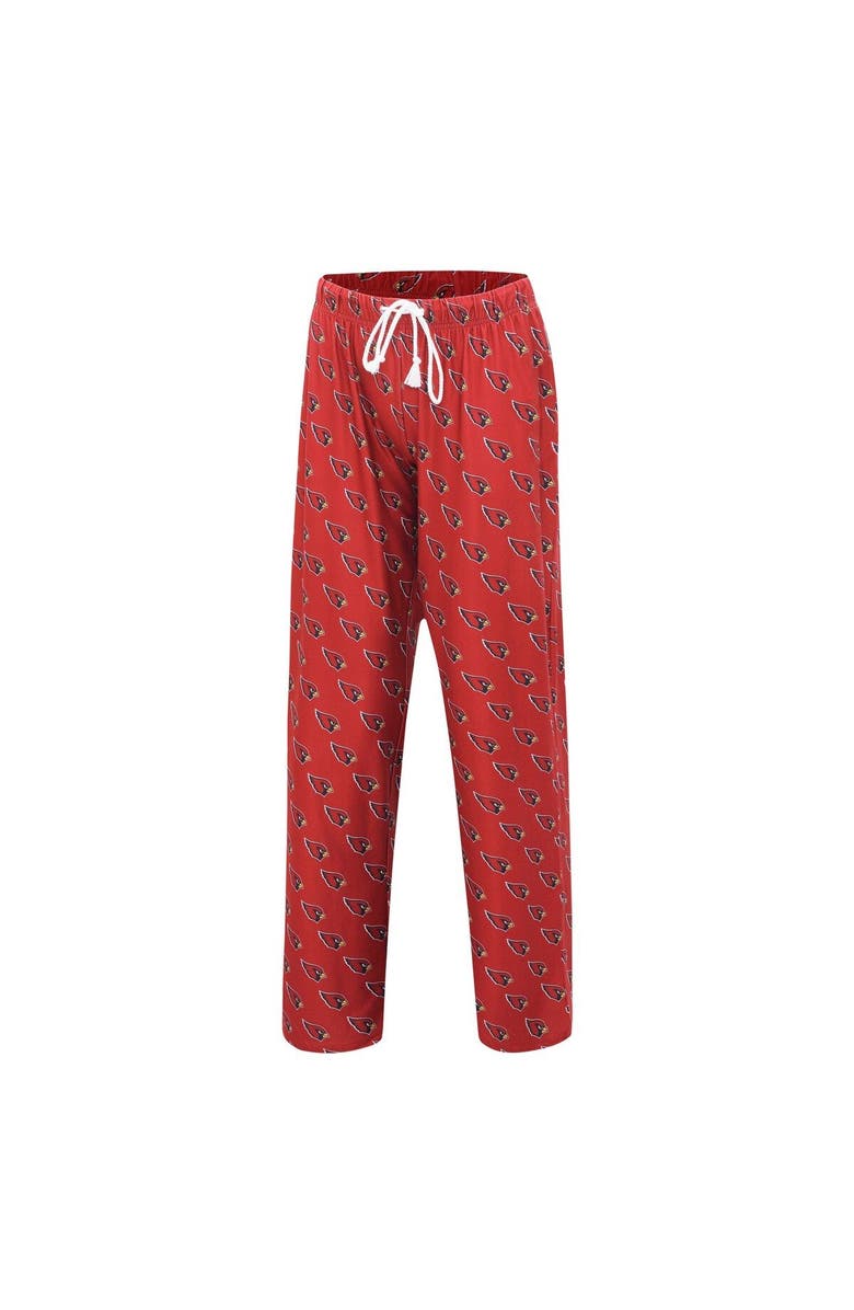 CONCEPTS SPORT Women's Concepts Sport Cardinal Arizona Cardinals Gauge Allover Print Sleep Pants, Alternate, color, Cardinal