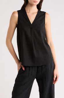 Vince Camuto V-Neck Tank Top