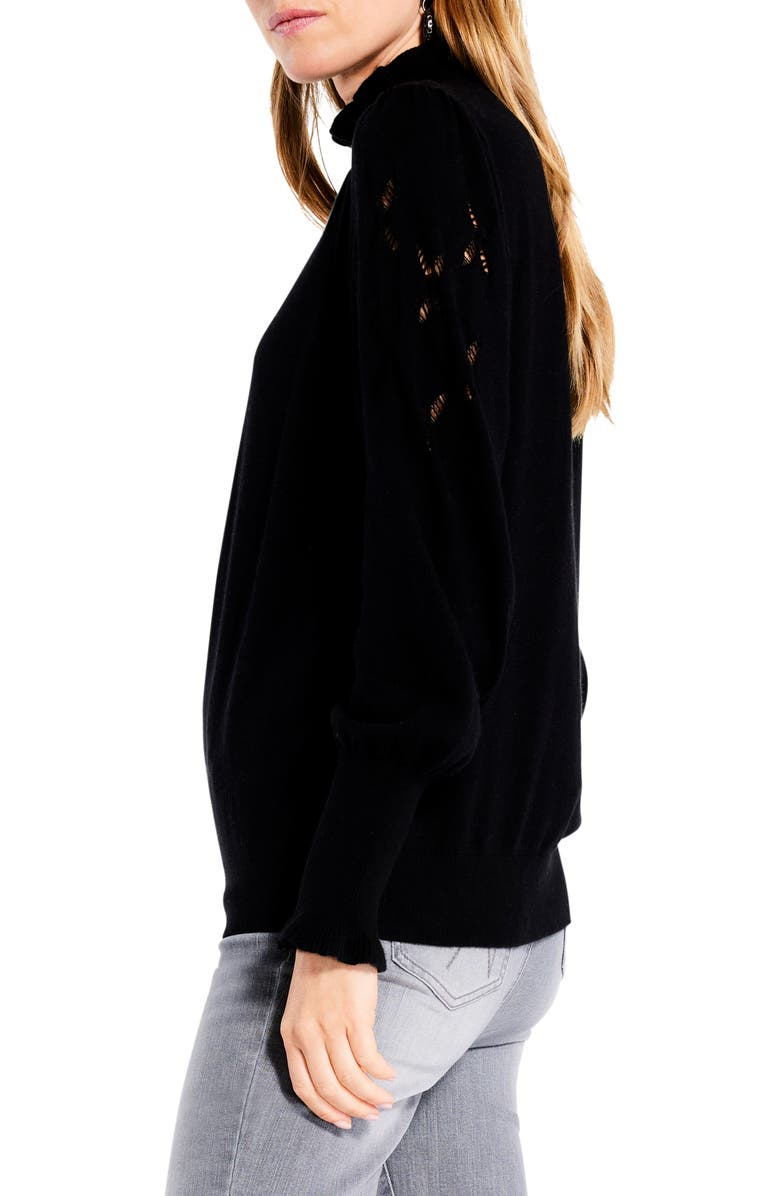 NIC+ZOE Pointelle Pip Sweater, Alternate, color, 