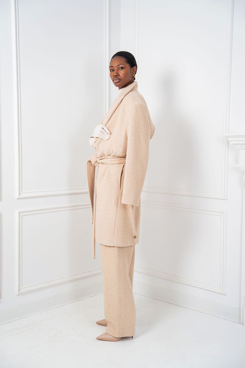 Robert De Niro High Class Coat & Pant Set, Alternate, color, Neutral