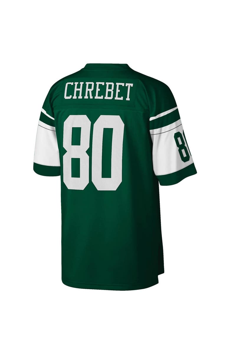 Mitchell & Ness Men's Mitchell & Ness Wayne Chrebet Green New York Jets Legacy Replica Jersey, Alternate, color, 