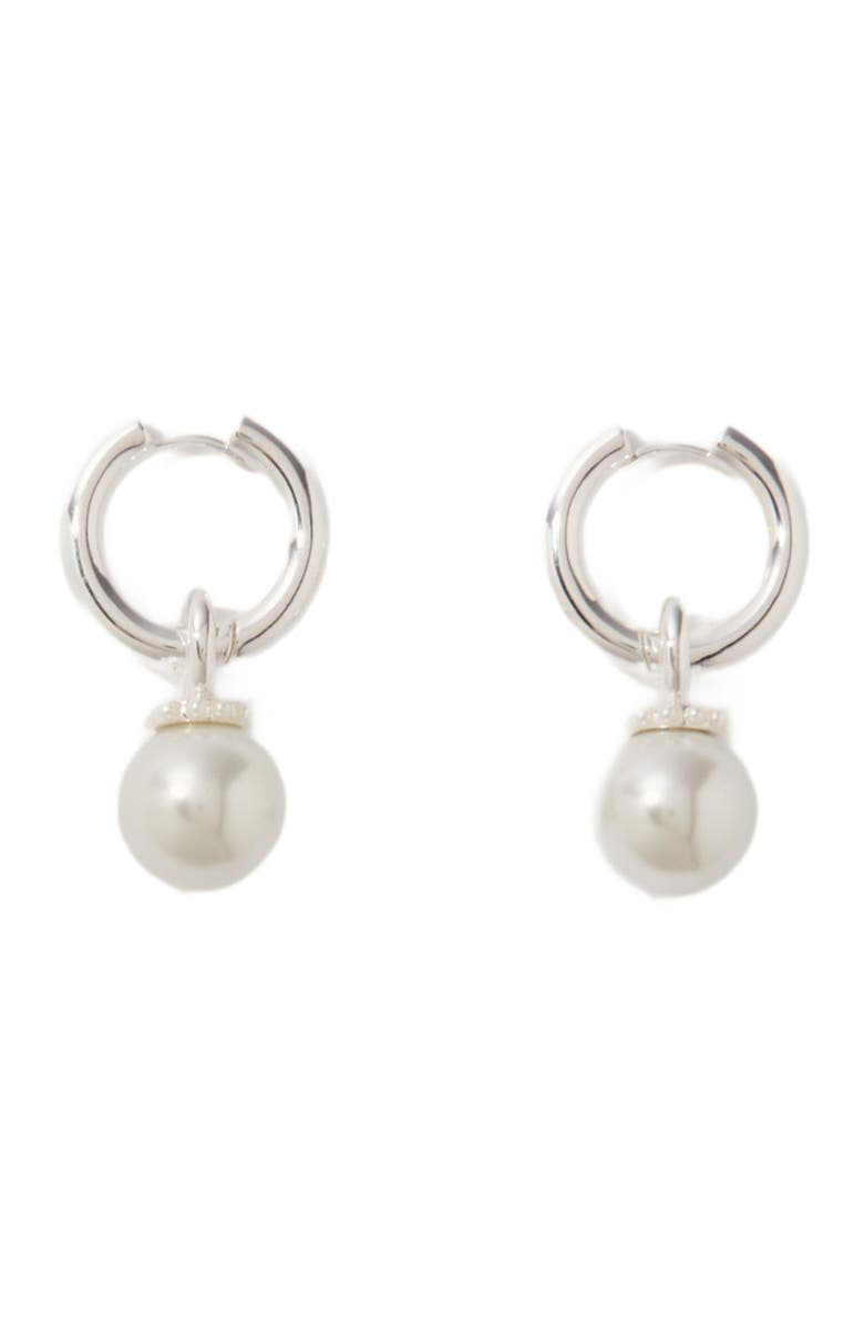 maje Bead earrings, Main, color, 