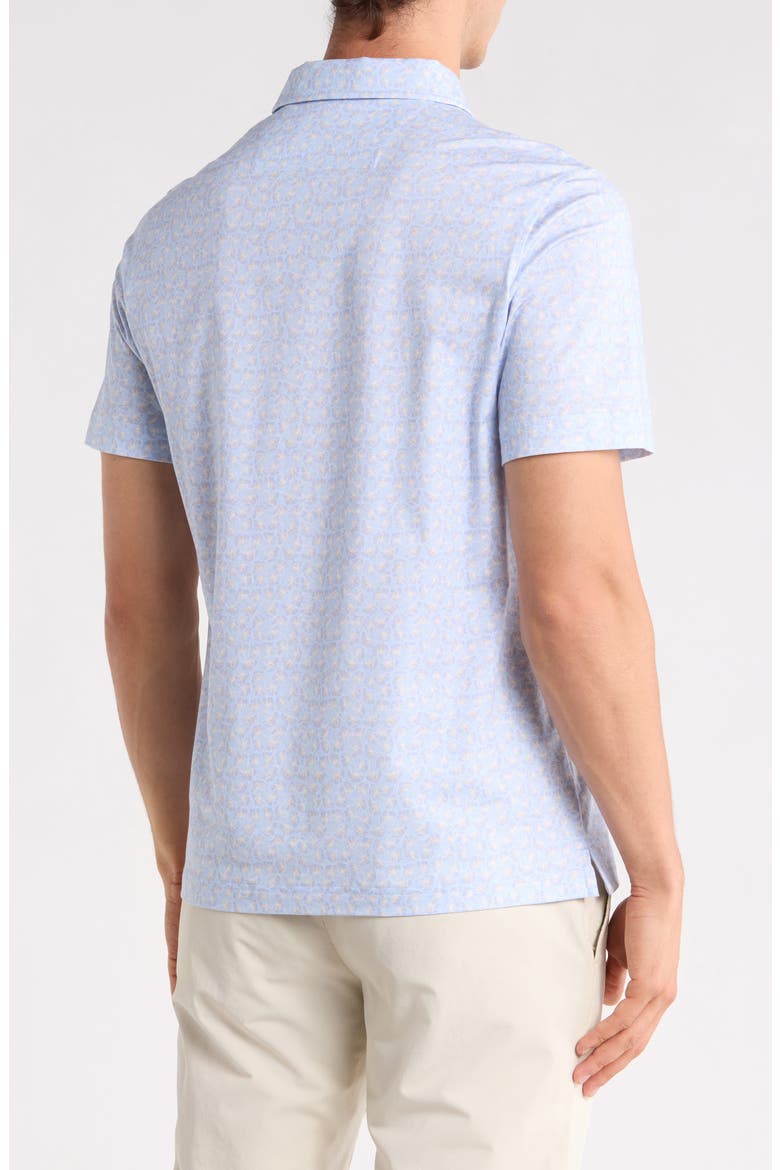 Short Sleeve Polo, Alternate, color, SKY