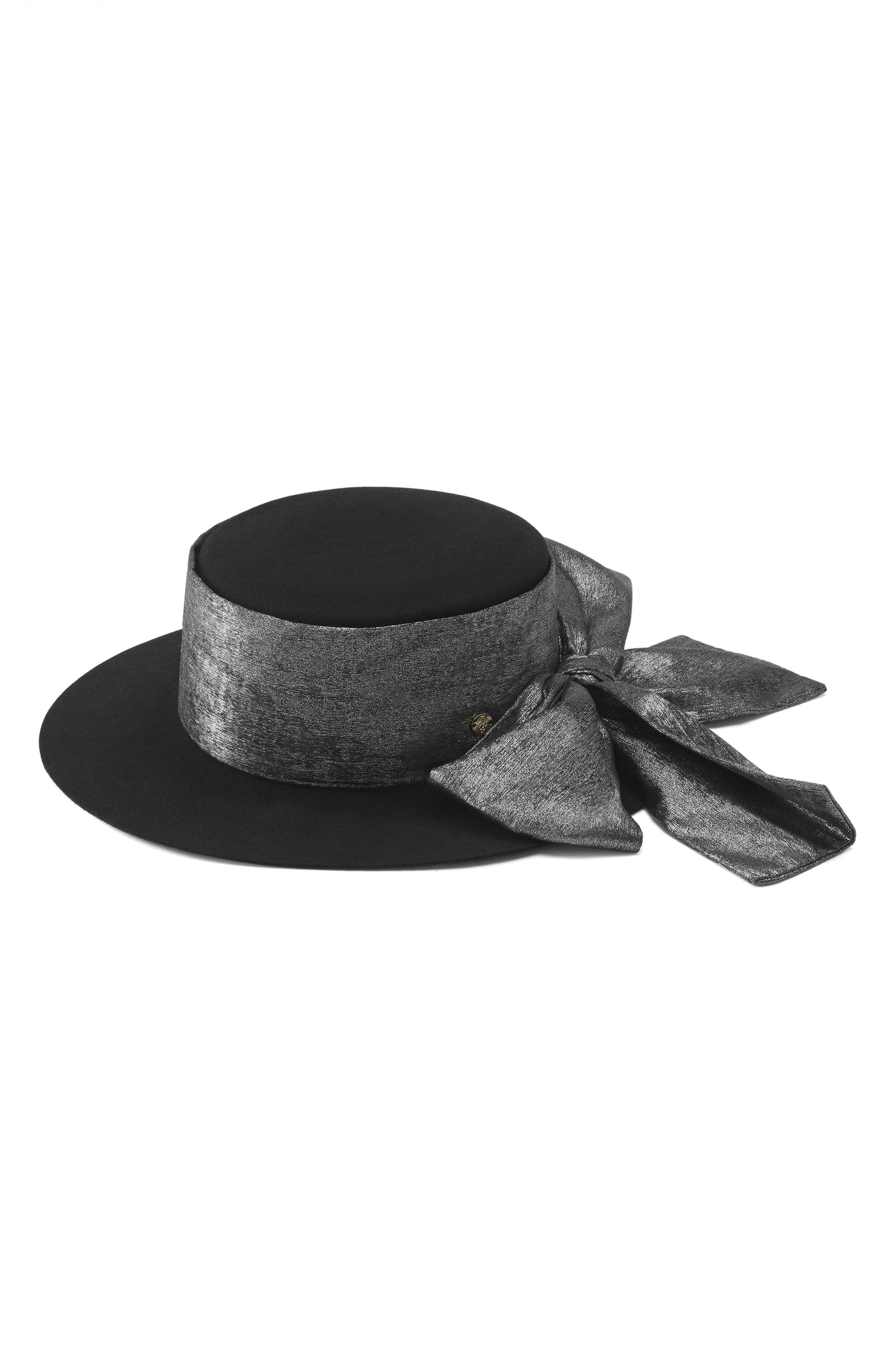 Honor Wool Boater Hat
