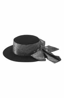Honor Wool Boater Hat