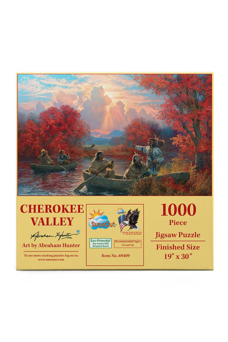 Cherokee Valley 1000 piece Jigsaw Puzzle for Adults, Alternate, color, Multicolor