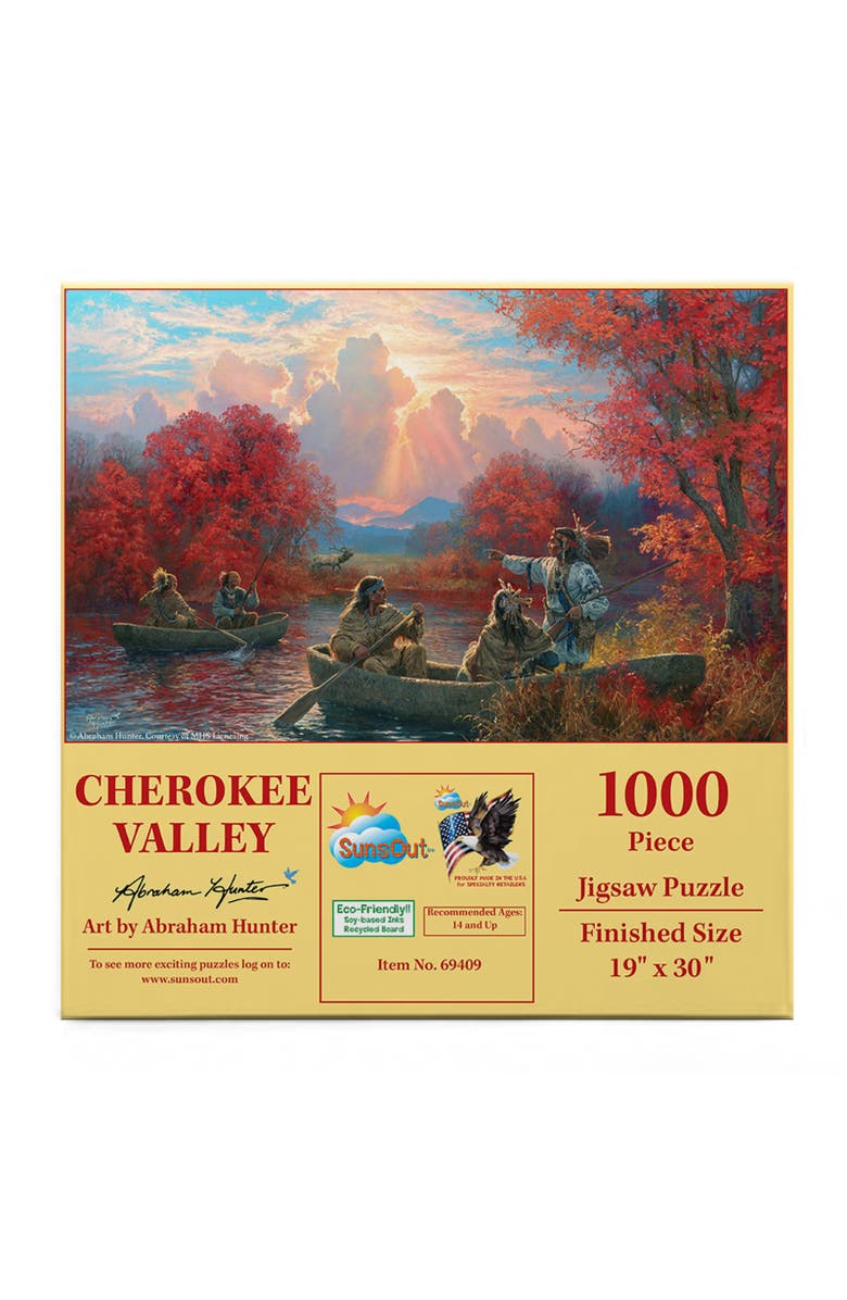 Sunsout Cherokee Valley 1000 piece Jigsaw Puzzle for Adults, Alternate, color, Multicolor