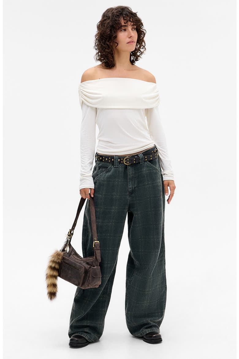 Ultimate Off the Shoulder Top, Alternate, color, CREAM