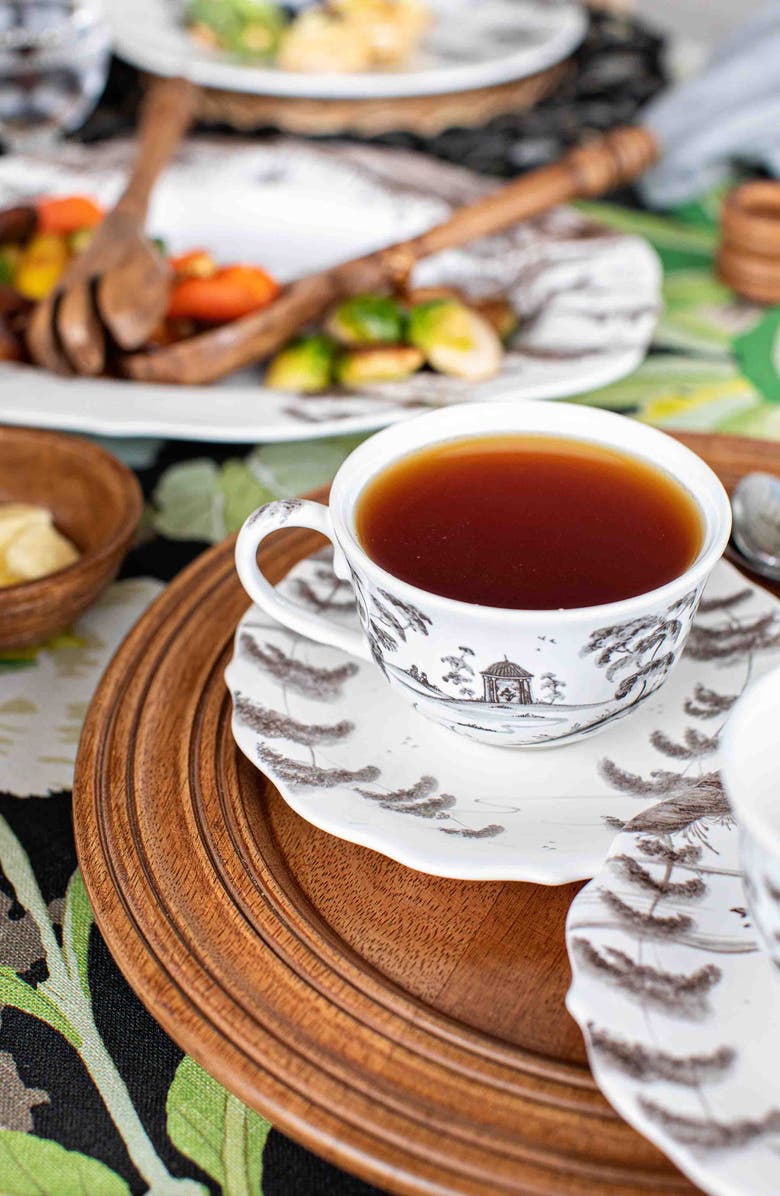 Juliska Bilbao Wood Charger Plate, Alternate, color, 