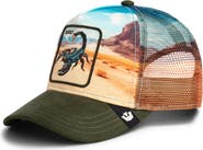 Goorin Bros. Scorpion in the Element Embroidered Patch Trucker Hat
