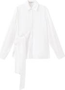 MANGO Side Knot Shirt