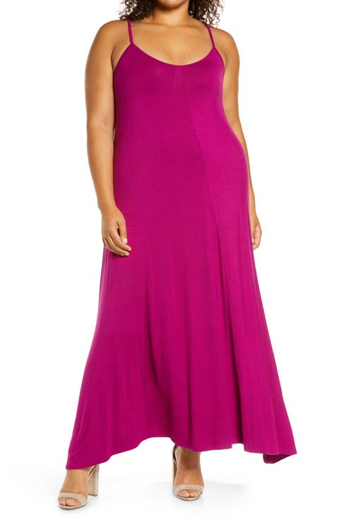 A-Line Maxi Dress (Plus Size)