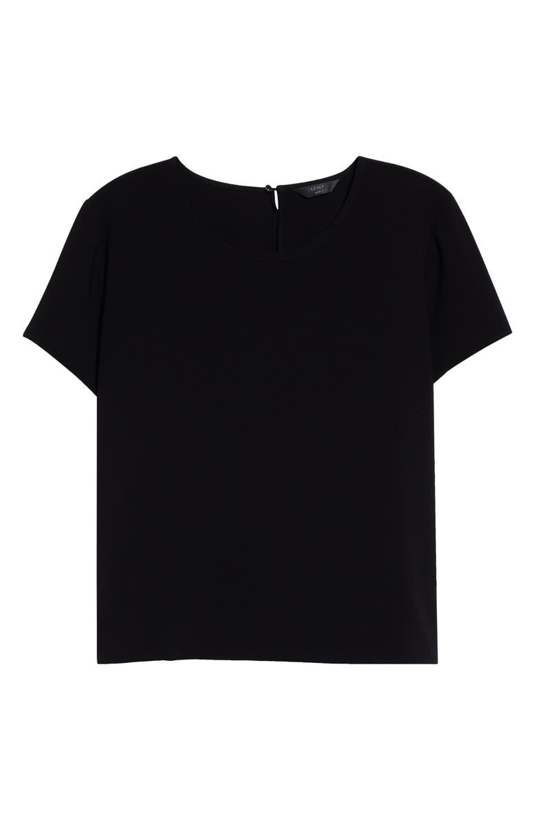 LESET Arielle Margo T-Shirt, Main, color, Black
