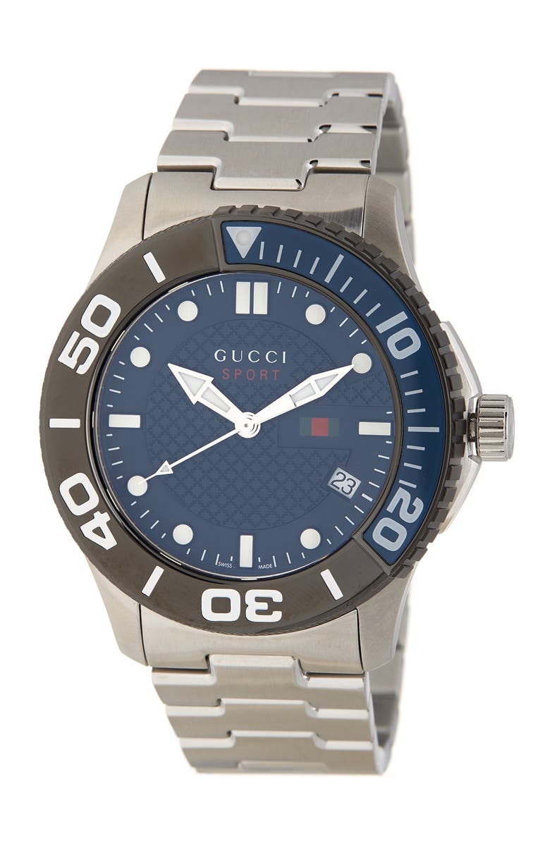 Gucci Men's 126 XL Bracelet Watch, 45mm, Main, color,