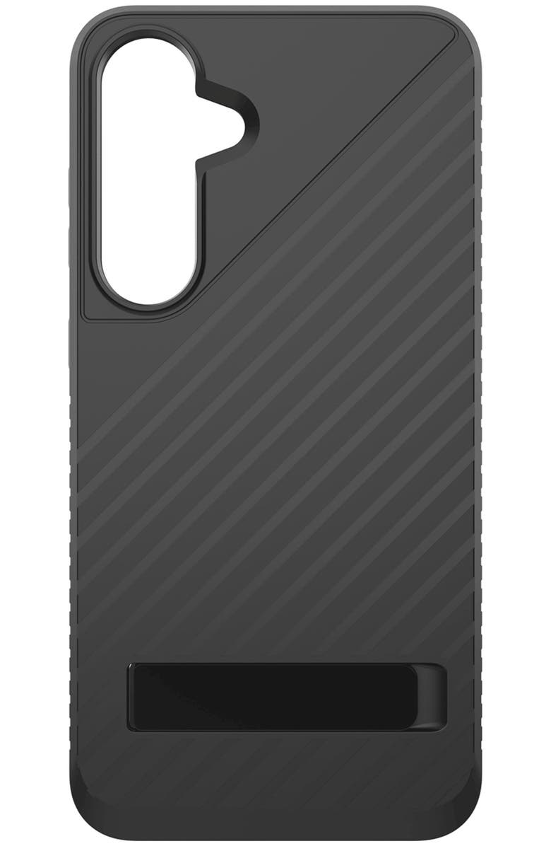 ZAGG Denali Case with Kick Stand for Samsung Galaxy S25 Plus, Alternate, color, Black