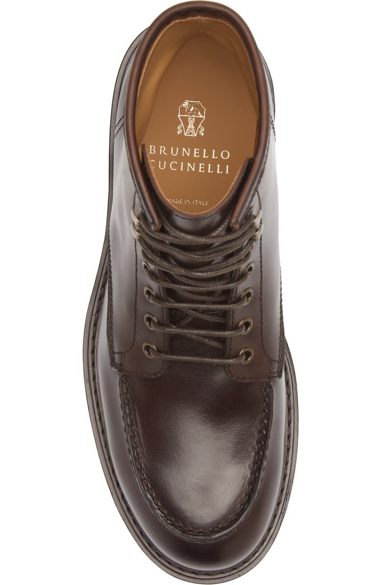 Brunello Cucinelli Apron Toe Boot, Alternate, color,