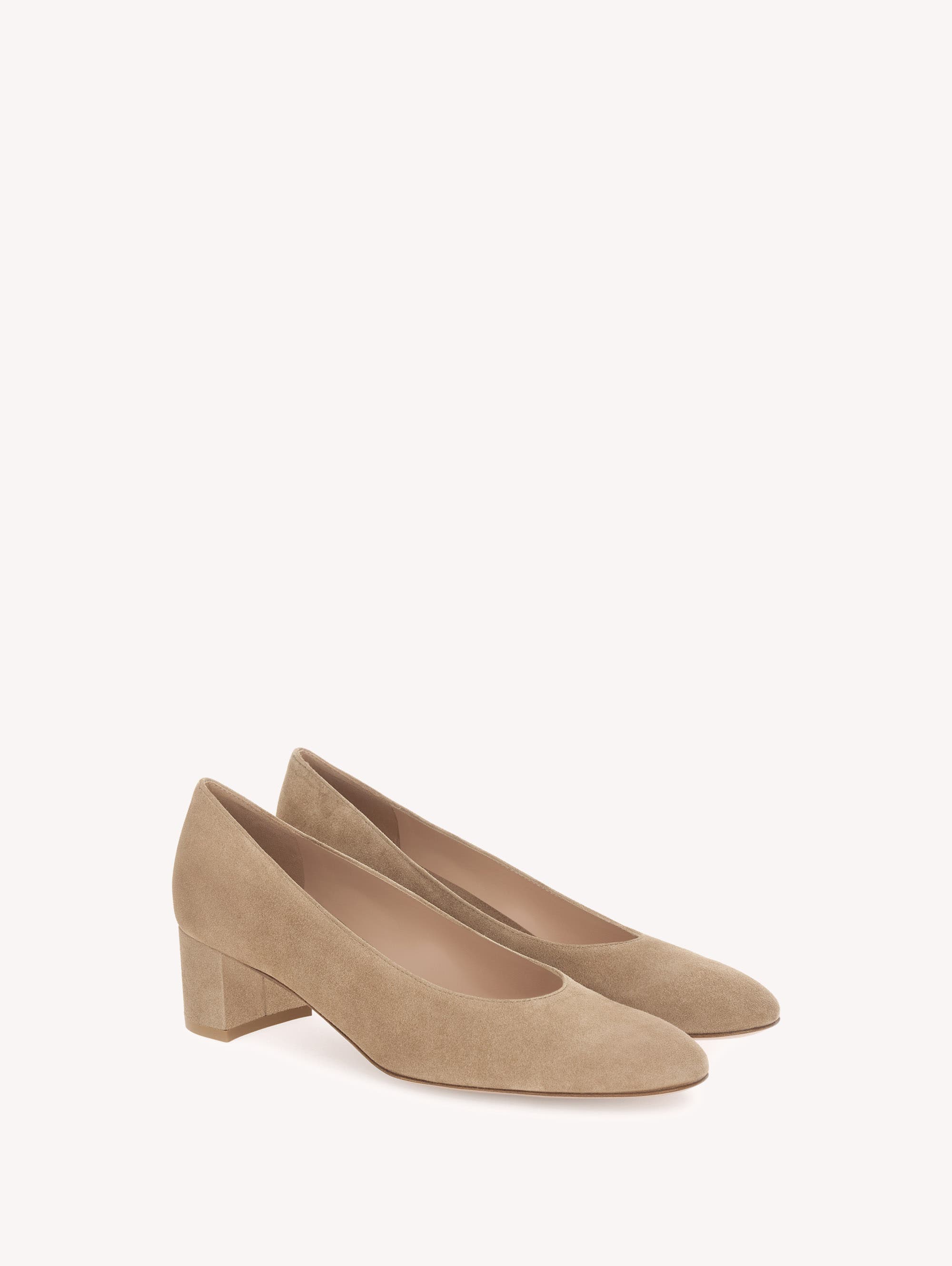 Gianvito Rossi Ryan 45 Pump, Alternate, color, Light Brown Suede