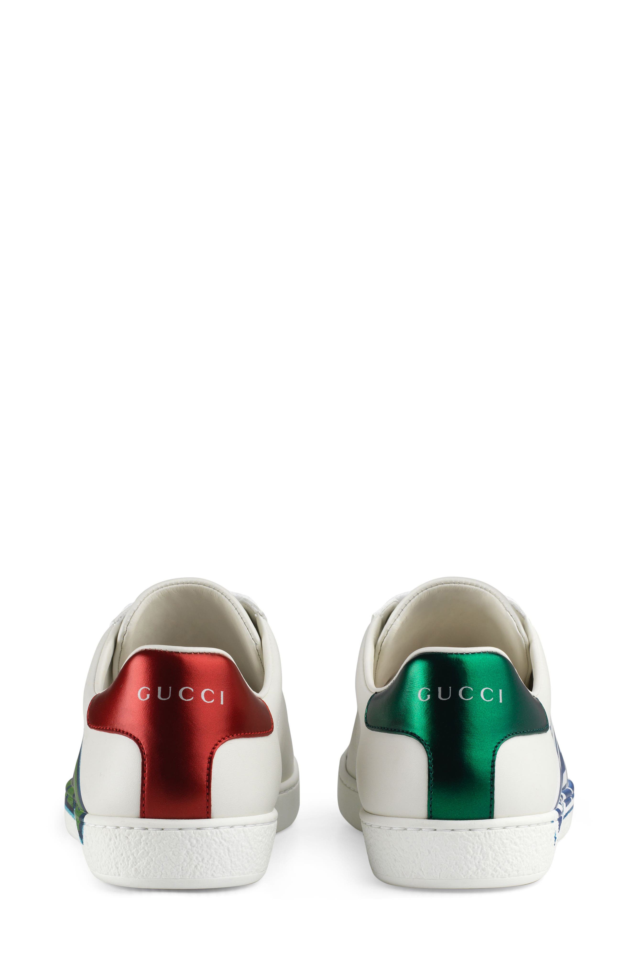 Gucci New Ace Loved Sneaker, Alternate, color, 