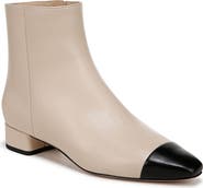Veronica Beard Cecile Cap Toe Bootie