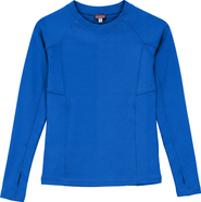 5 Stars Fine Rib Shaped Seam Thumbhole Top