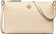 Tory Burch Mercer Pebbled Zip Crossbody Bag