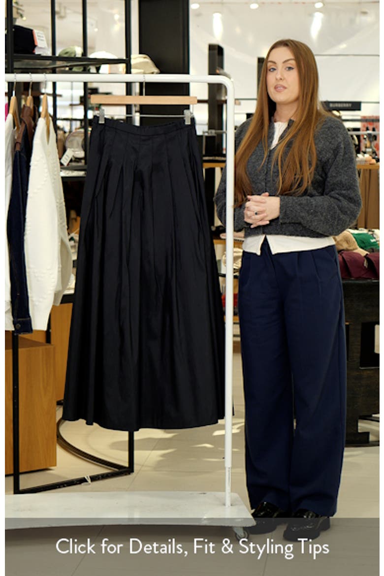 A-Line Taffeta Skirt video
