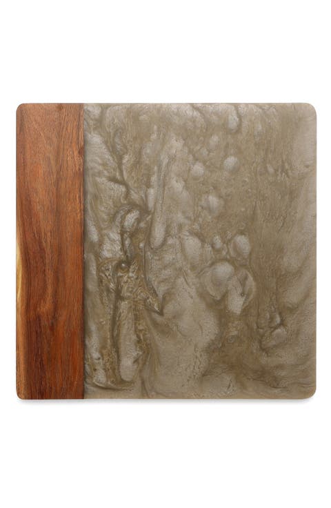 Wood & Resin Cheese Board