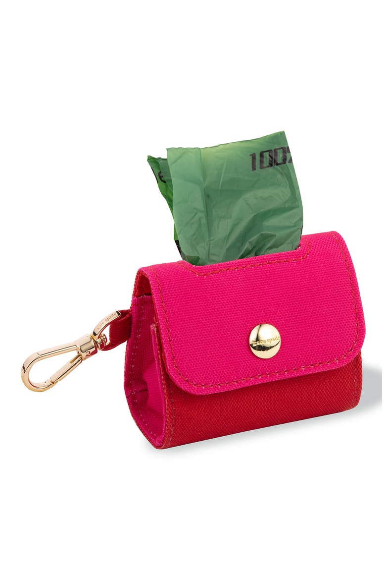 doggie bag holder, Alternate, color, RED AND PINK