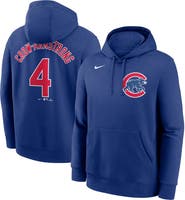Nike Men's Nike Pete Crow-Armstrong Royal Chicago Cubs Player Name & Number Club Fleece Pullover Hoodie