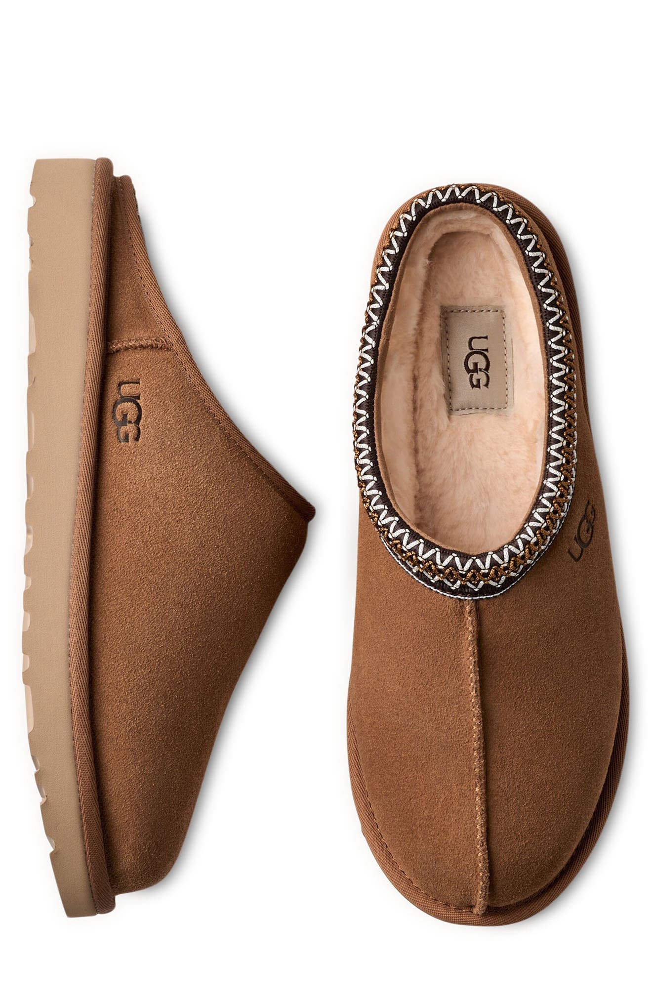 Tasman II Genuine Shearling Lined Slipper (Men) | Nordstrom display picture 2
