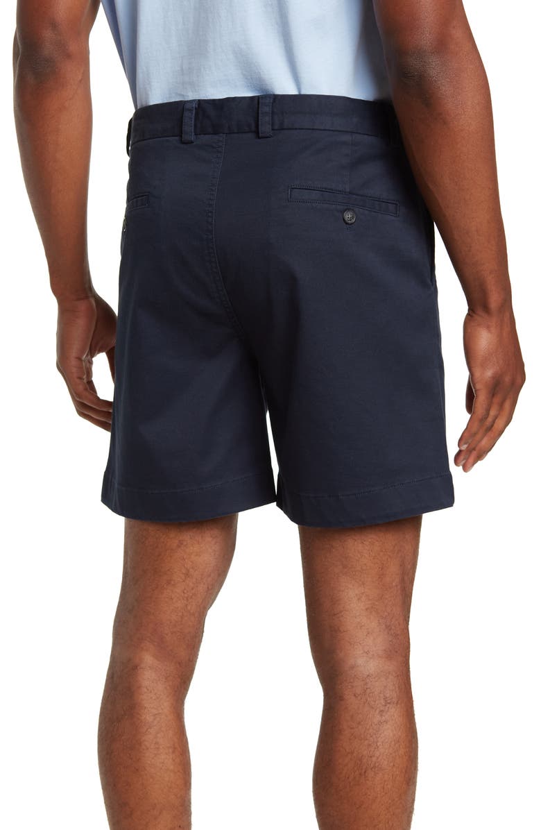 Brooks Brothers Cotton Stretch Washed Chino Shorts, Alternate, color, 