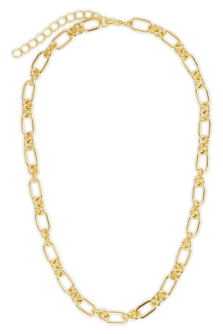 Embry Mixed Link Chain Necklace, Main, color, GOLD