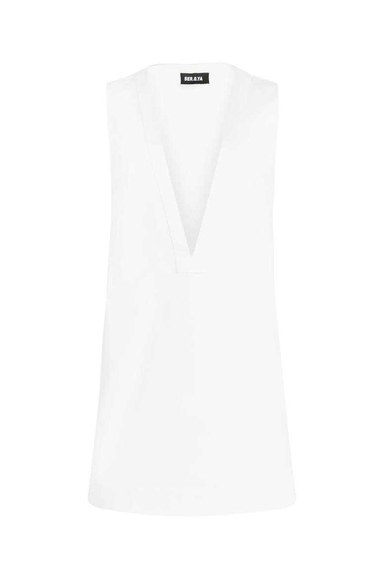 Symphony Shift Mini Dress, Alternate, color, White