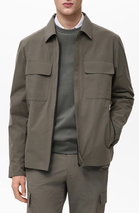 Water Repellent Shirt Jacket