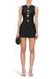 Hartley Mixed Cutout Minidress