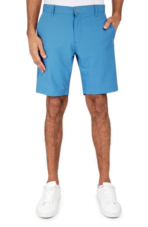 W.R.K Bailey Flat Front Stretch Chino Shorts in Navy  product