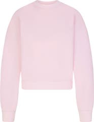 SKIMS Cotton Blend Fleece Classic Crew Sweatshirt