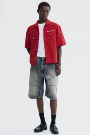 H&M Super Baggy Denim Shorts