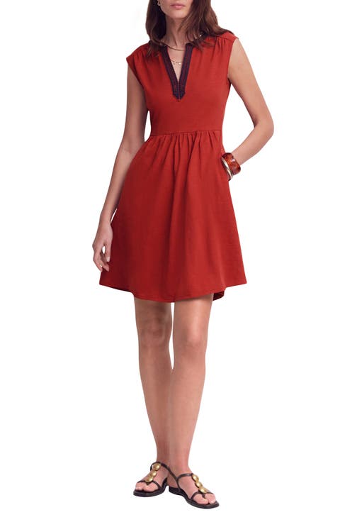 May Embroidered Minidress