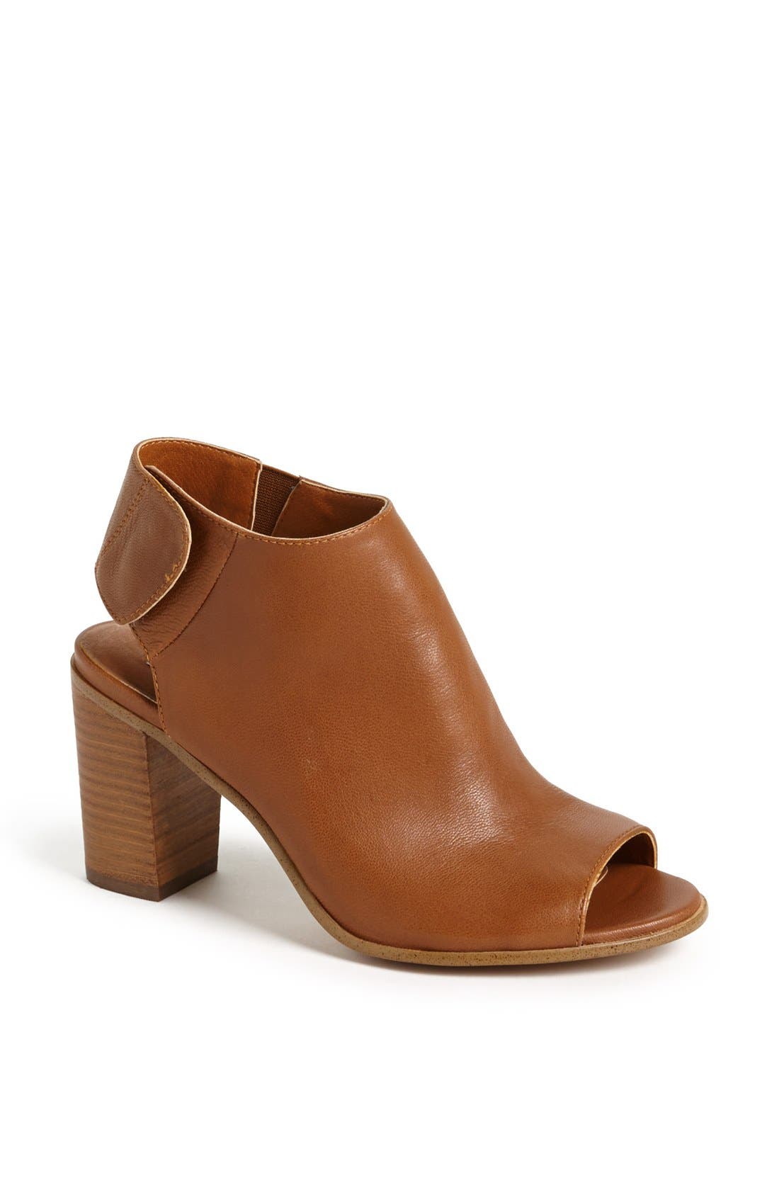 'Nonstp' Bootie, Main, color, COGNAC LEATHER