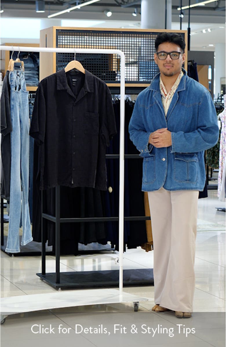 Van Doren Check Button-Up Camp Shirt, sales video thumbnail