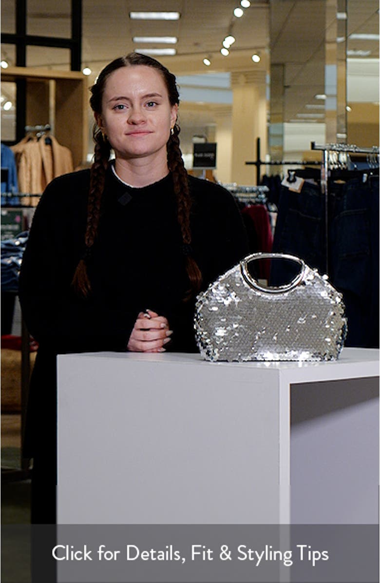 Alina Sequin Paillette Handbag, sales video thumbnail