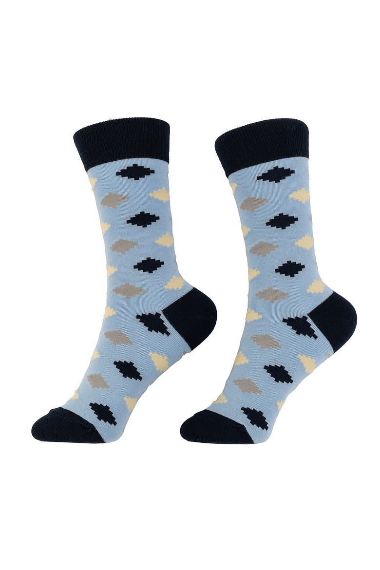 Men's Socks - Sereno, Main, color, Navy/Grey/Cream/Blue