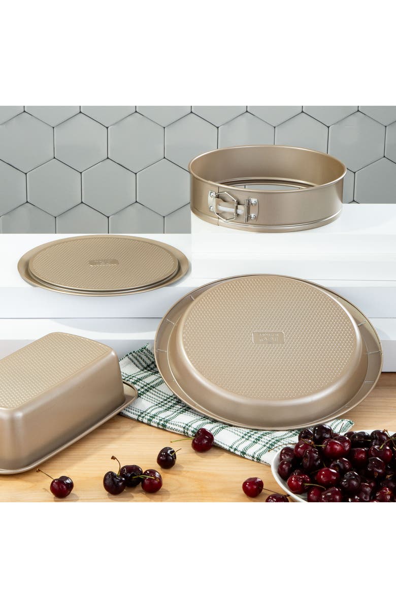 BergHOFF Leo Balance Carbon Steel 3-Piece Bake Set, Alternate, color, Latte Brown