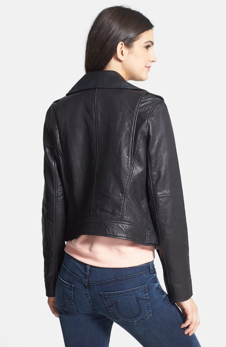 Treasure & Bond Treasure&Bond Leather Jacket, Alternate, color, 