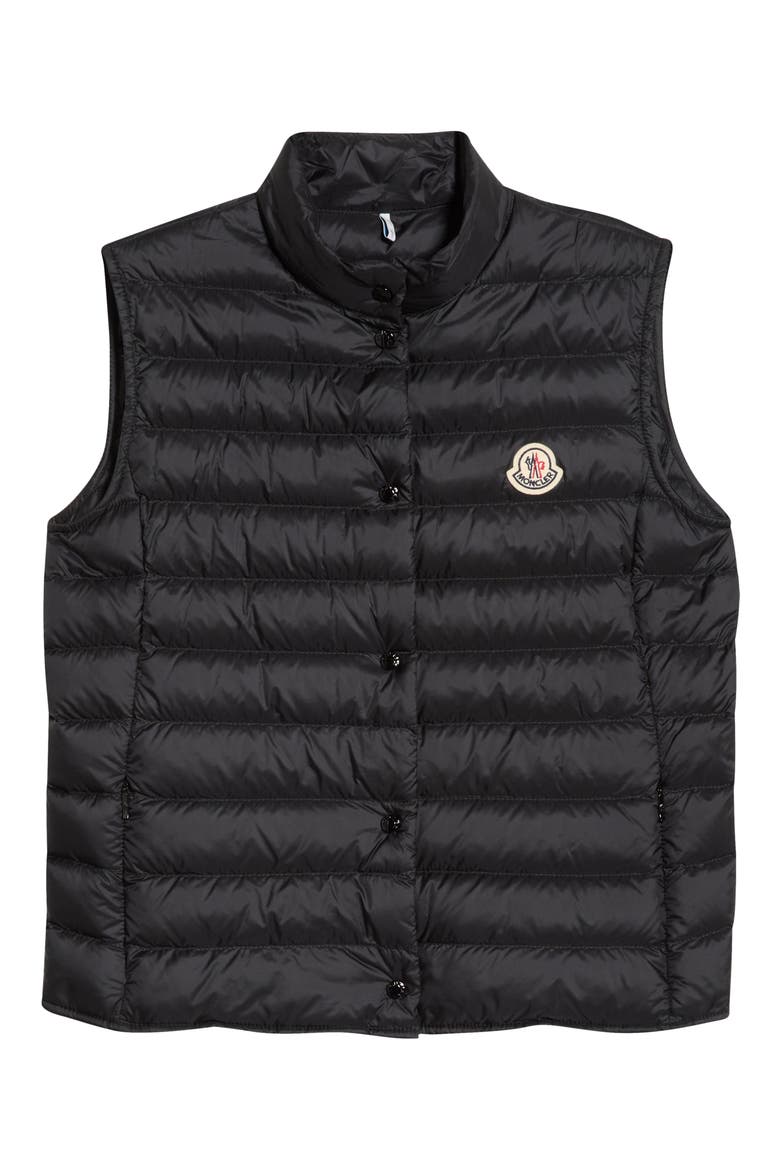 Liane Down Puffer Vest, Alternate, color, BLACK