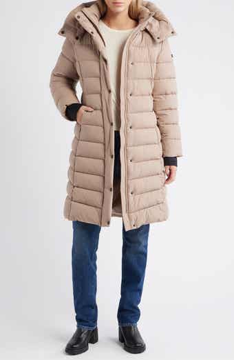BCBG Max Azria Water Resistant Hooded Puffer Jacket